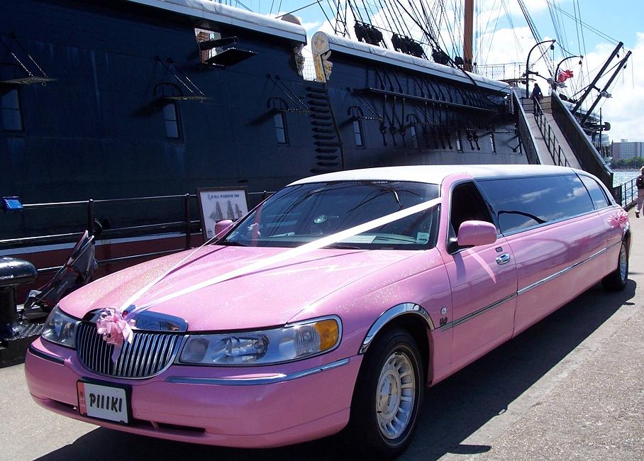 pink limo hampshire